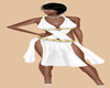 GODESS DRESS WHITE