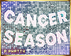 Cancer Season Neon Wall