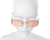 F Red Glasses