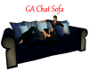 GA Chat Sofa Blue
