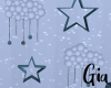 Baby Stars& Clouds deco.