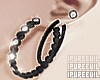 !! Cutie Earrings Black