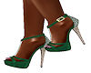 Green Diamond Heels