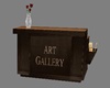 Art Gallery Hostess Desk