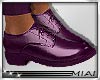 ! Purple suit shoes