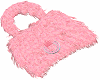Pink Fur Bag Purse