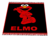 Elmo Black & Red Rug