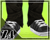 Winged sneakers [M]