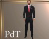PdT Blk Suit RedTie M