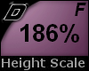 D► Scal Height*F*186%
