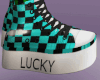 ☪CHECKERED SHOES
