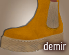 [D] Preen yellow boots