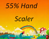 55% hand scaler
