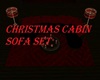 Christmas Cabin Sofa Set