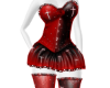 mini dres red