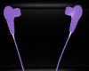 *Purple Earbuds*