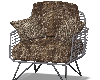 Cappuccino Wire Armchair