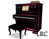 Neon Pink Piano w Poses