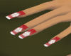 *ROC* Red Flower Nails