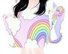 Kawaii Rainbow pullover