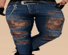 Blue Chain Pants