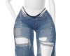Baggy Jeans with sqare s