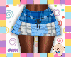 🐛Kid skirt blue