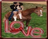 JA" Ranch Love Horse
