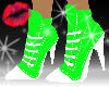 Punk It Heels Green