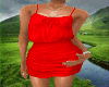{CL}Red Summer Dress