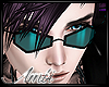 Teal-M Coffin Glasses