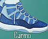 Blue 11's Sneakers F