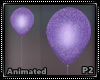 Purple Glitter Balloon 2