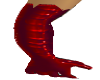 red Latex Gloves