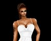 [i] Ruffle white dress