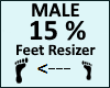 Feet Scaler 15%