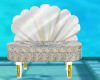 jeweled sea shell chair