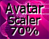 Avatar Scaler 70%