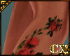 Flowers Leg tattoo