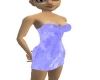 (WW) Blu Silk Mini Dress
