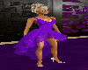 purple dance dress