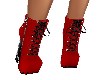 RED CHAIN BOOTS
