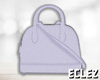 Hand bag purple