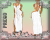 DJL-PregoGown Wht 3-6