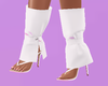 White Heels Boot