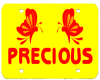 Precious Plate Sticker