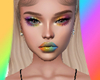 rainbow makeup skin 🌈