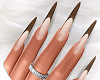 Y! Amond Brown Nails e