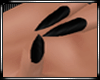 Pointy Black Nails