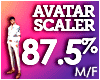 AVATAR SCALER 87.5%